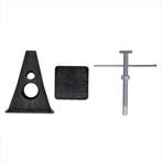 Steunenset van kunststof (4 stuks) caravansteun, Caravans en Kamperen, Ophalen of Verzenden, Nieuw