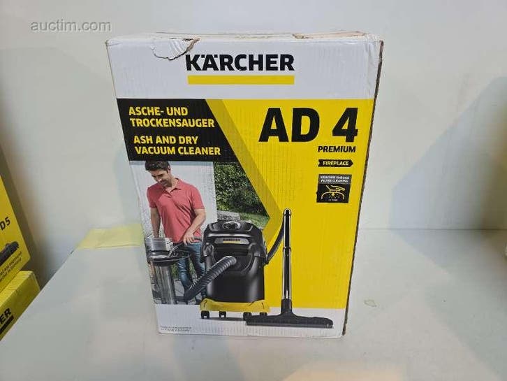 2x As en droogzuiger Kärcher AD4 Premium, Witgoed en Apparatuur, Stofzuigers, Nieuw, Ophalen