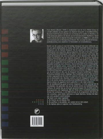 Handboek digitale fotografie & beeldbewerking 9789078811152, Verzenden, Gelezen, F. Barten