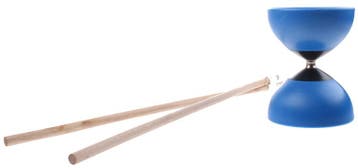 Diabolo (10cm) - Blauw | HOT Games - Buitenspeelgoed, Kinderen en Baby's, Verzenden, Nieuw