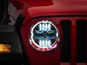 Raxiom 18-23 Jeep Wrangler JL Axial Series 9-In Angel Eye, Ophalen of Verzenden, Nieuw
