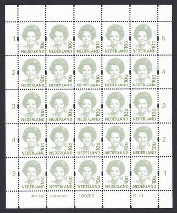Nederland 1993 - Koningin Beatrix (inversie) 10 gulden -, Gestempeld