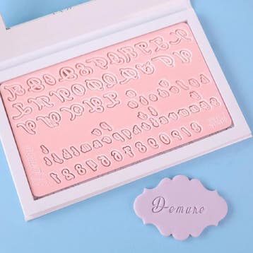 Sweet Stamp Demure Letters & Cijfers Set, Verzenden, Nieuw