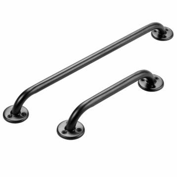 Wandbeugel Mat Zwart | Kies lengte wandbeugel : 60 cm, Ophalen of Verzenden, Nieuw