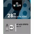 WOLFF Binnenband 28x1.75 - ETRTO 47/622 - Dunlop ventiel..., Fietsen en Brommers, Fietsonderdelen, Ophalen of Verzenden, Nieuw