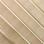 Wandpaneel Grace Beige 260x12cm, Nieuw
