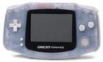 Nintendo Game Boy Advance Transparent Blue (Nette Staat &..., Spelcomputers en Games, Spelcomputers | Nintendo Game Boy, Ophalen of Verzenden