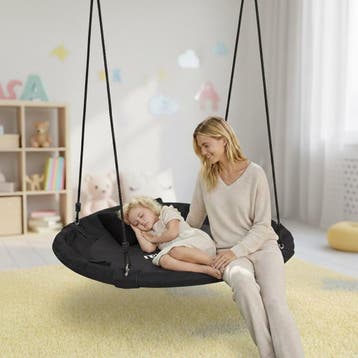 XL schommel - Nestschommel met kussen - diameter 100 cm -, Verzenden, Nieuw