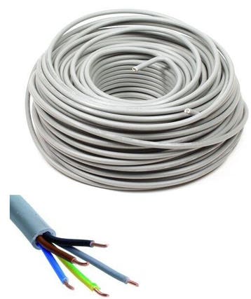 XMVK Stroomkabel rond 5x2.5mm² (100MTR), Verzenden, Nieuw
