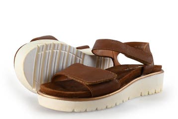 Ara Sandalen in maat 39 Cognac, Kleding | Dames, Schoenen, Overige kleuren, Verzenden, Sandalen of Muiltjes, Zo goed als nieuw