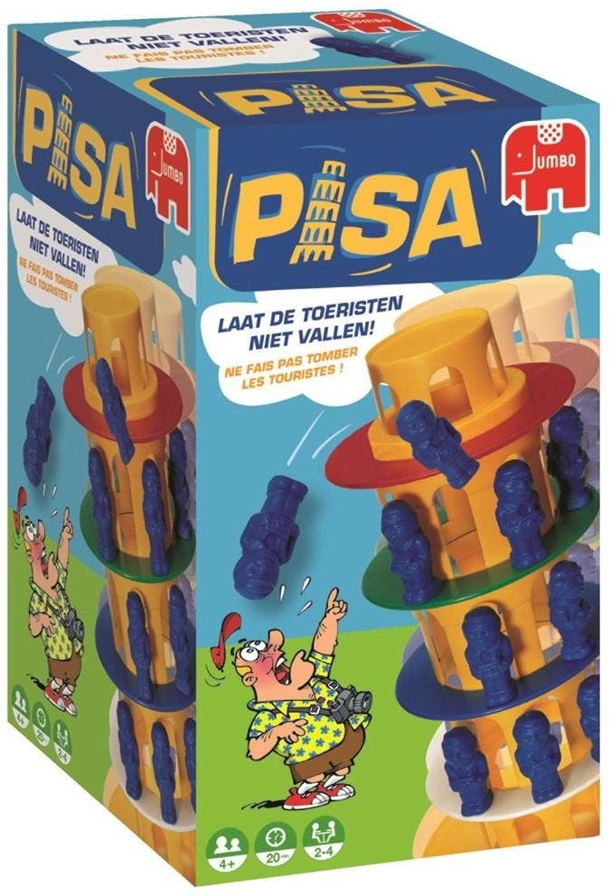 Toren van Pisa | Jumbo - Kinderspellen, Hobby en Vrije tijd, Gezelschapsspellen | Bordspellen, Nieuw, Verzenden