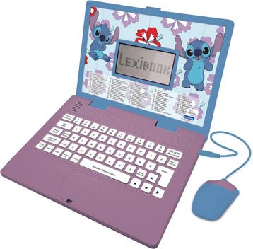 Stitch bilingual talking educational laptop 124 activities, Ophalen of Verzenden, Zo goed als nieuw