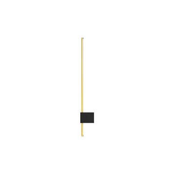 Wandlamp | COMO | 12W | 60cm | Goud | IP20, Ophalen of Verzenden, Nieuw, Metaal