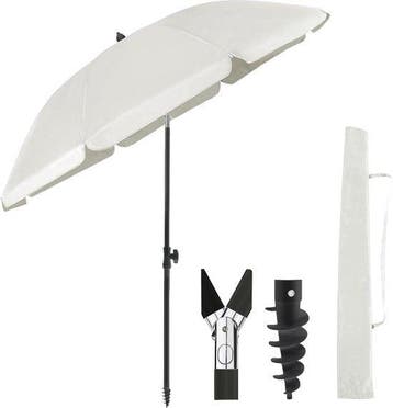 2dekans | O’DADDY® Parasol Set – Kantelbaar & Verstelbaar –, Tuin en Terras, Ophalen of Verzenden, Zo goed als nieuw