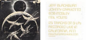The Ducks aka Neil Young 3 LP Set  High Flyin  - Neil, Nieuw in verpakking