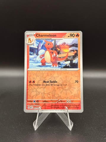 Pokemon Scarlet & Violet Charmeleon Reverse Holo #027/197, Verzenden, Gebruikt, Losse kaart