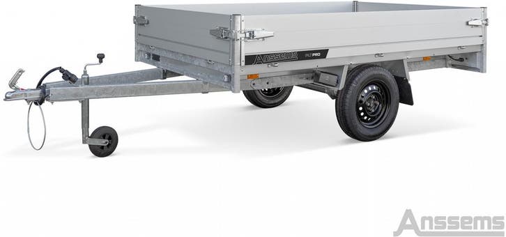 Anssems PLT-1 750kg 251x150 Pro, Auto diversen, Aanhangers en Bagagewagens, Ophalen of Verzenden