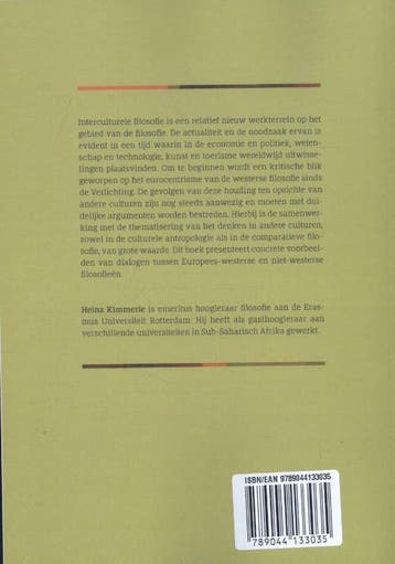 Interculturele filosofie 9789044133035 Heinz Kimmerle, Verzenden, Zo goed als nieuw, Heinz Kimmerle