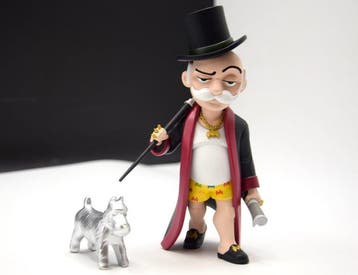 Off_Werk - Mighty Jaxx - Mr. Monopoly, Antiek en Kunst