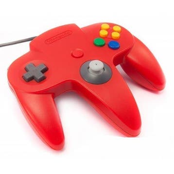Nintendo 64 controller rood origineel, Spelcomputers en Games, Spelcomputers | Nintendo Consoles | Accessoires, Verzenden, Nieuw