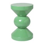 Bijzettafel diabolo - groen - ø33x50, Verzenden, Nieuw