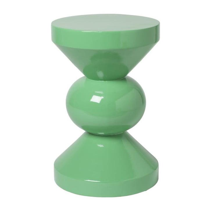 Bijzettafel diabolo - groen - ø33x50, Huis en Inrichting, Tafels | Bijzettafels, Verzenden