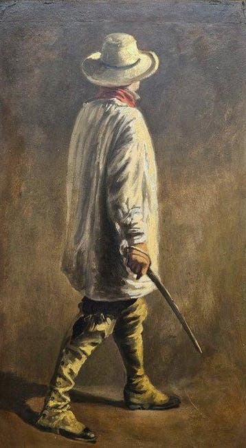 French School (c.1895) - NO RESERVE - La blouse blanche