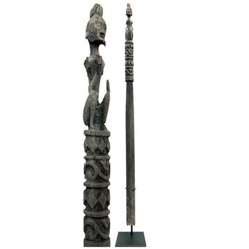 ERODED Pig trap charm ASO Tun Tun - Dayak - Indonesië