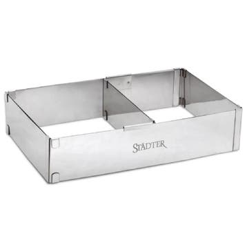 Städter Bakraam Verstelbaar Rechthoek 27,5-53 x 18-33 x 6 cm, Verzenden, Nieuw