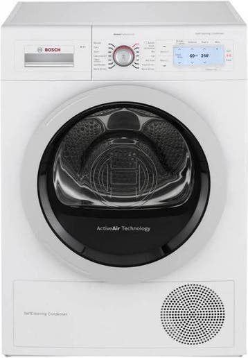 Bosch Wty87700nl - Warmtepompdroger - 8 kg - Zelfreinigende, Ophalen of Verzenden, Zo goed als nieuw, Voorlader, 85 tot 90 cm