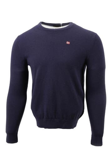 Napapijri Trui in maat M Blauw, Kleding | Heren, Truien en Vesten, Verzenden, Zo goed als nieuw, Blauw, Napapijri
