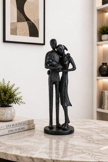 sculptuur, Abstract Family Love Sculpture Modern Parent &