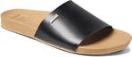 Reef Cushion Scout Dames Slippers - 35 - Black/Natural, Kleding | Dames, Verzenden, Nieuw