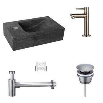 Sani Royal Hardstenen Fonteinset Mini met Kraan,, Nieuw