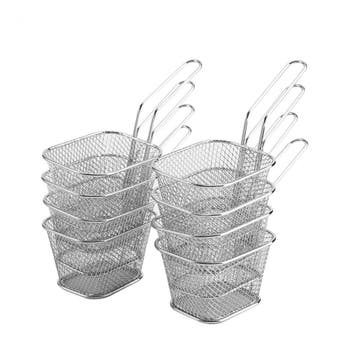 8x Frietmandje Frituurmandje, Verzenden, Nieuw