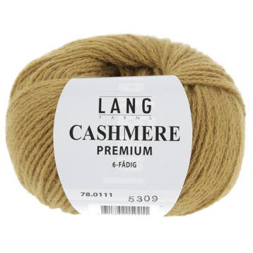 LANG Yarns Cashmere Premium - 111 Okergeel - Puur Kasjmier, Ophalen of Verzenden, Nieuw