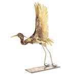 Heron - Beeldje - Staal