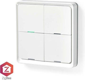 Nedis SmartLife Wandschakelaar - Zigbee 3.0 - Muurmontage -, Verzenden, Zo goed als nieuw