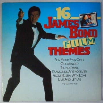 Studio London Orchestra, The - 16 James Bond Film Themes ..., Verzenden, Nieuw in verpakking