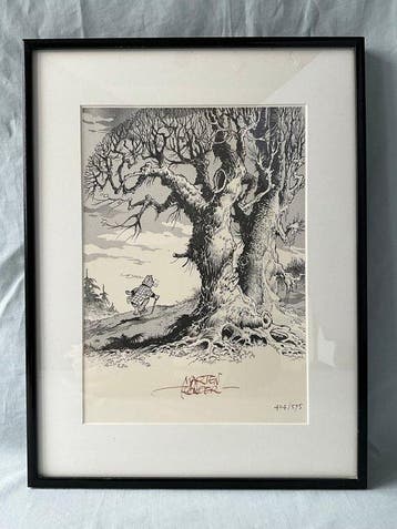 Marten Toonder - 1 Offset Print - Tom Poes - Heer Bommel, Nieuw