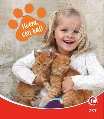 Hoera, een kat! / Kijkdoos / 237 - Minke van Dam, Boeken, Kinderboeken | Jeugd | 10 tot 12 jaar, Verzenden, Zo goed als nieuw