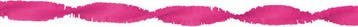 Crepe papier slinger hotpink 6 meter, Ophalen of Verzenden, Nieuw