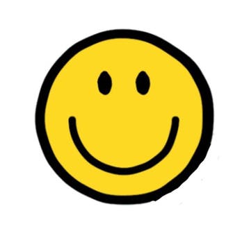 10x Sticker Smiley Geel (Stickers), Ophalen of Verzenden, Nieuw, Meerdere stickers
