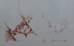 Maria Lai (1919-2013) - Paesaggio con pecore