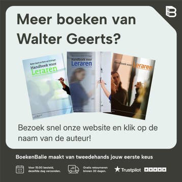 The Teachers Handbook 9789046906217 Walter Geerts, Verzenden, Gelezen, Walter Geerts