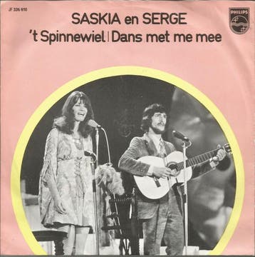 vinyl single 7 inch - Saskia En Serge - t Spinnewiel / D..., Cd's en Dvd's, Vinyl Singles, Verzenden, Zo goed als nieuw, 7 inch