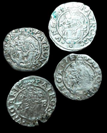 Europa. Habsburg Emperor Ferdinand I Silver Denars (4-Piece