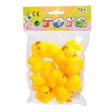 Mini badeendjes badspeelgoed geel 1 van €5,99 voor €5,39, Ophalen of Verzenden, Nieuw