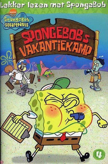 SPONGEBOB LEKKER LEZEN 4 SPONGEBOBS VAKA - M. Reisner, Boeken, Verzenden, Gelezen, M. Reisner