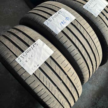 2 x Continental 235-40-19 Zomerbanden 5,5mm, 19 inch, Gebruikt, Ophalen of Verzenden, 235 mm